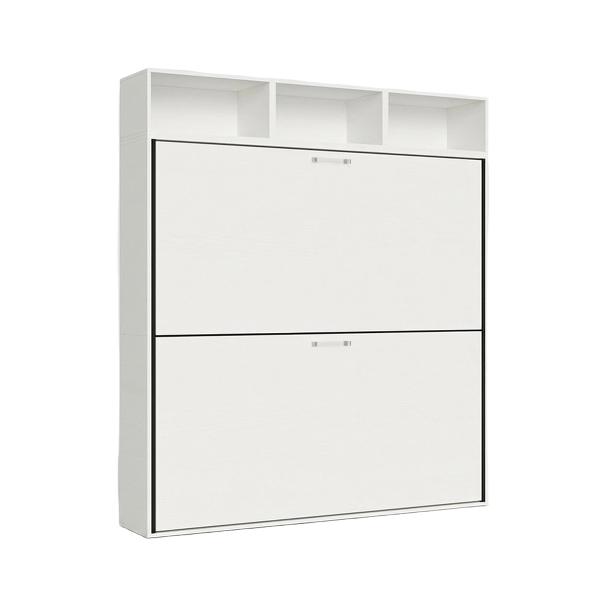 Kando L Itamoby Modern Foldaway Horizontal Bunk Bed White Ash — 6