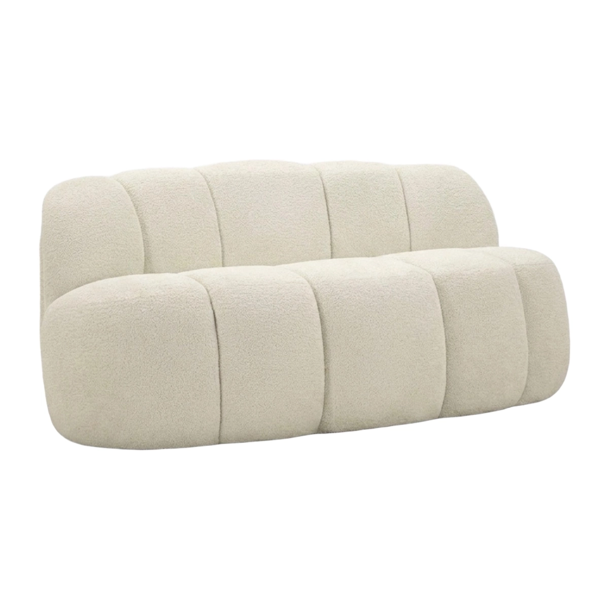 Ball Modern 2 Seater Upholstered Living Room Sofa — 1