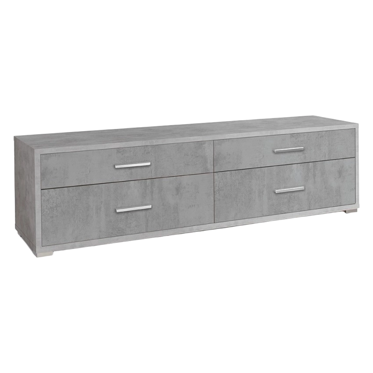 Modern 4-Drawer TV Unit Lowboard Sideboard Mila Sarmog — 2