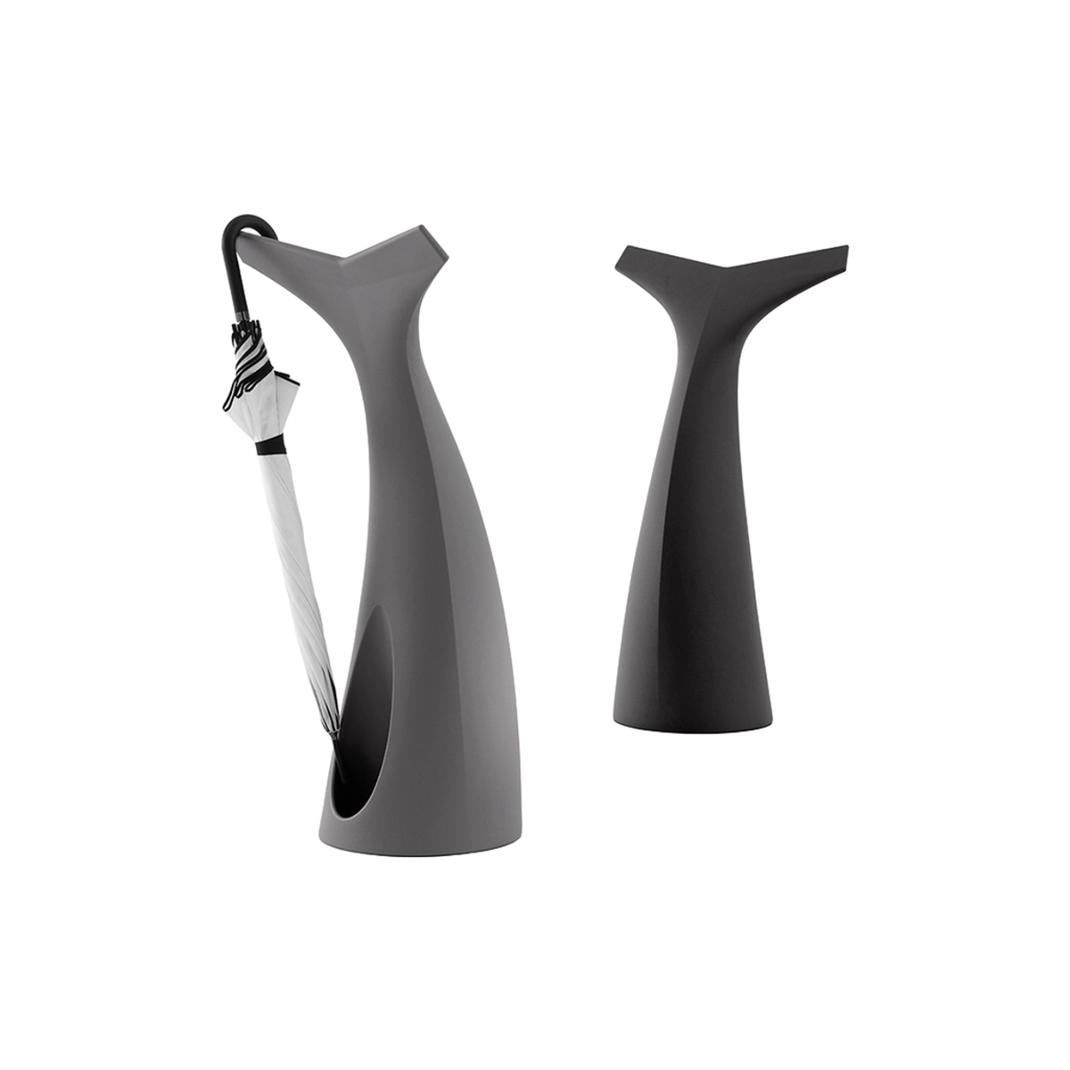 Pina Modern Entryway Design Umbrella Stand in Polyethylene — 2
