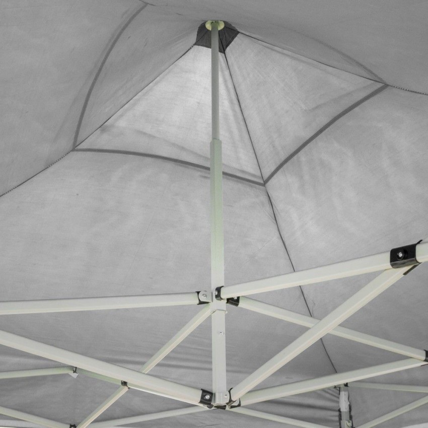 Pop-up gazebo 2x2m waterproof PVC canopy Eventide Divina Garden — 8