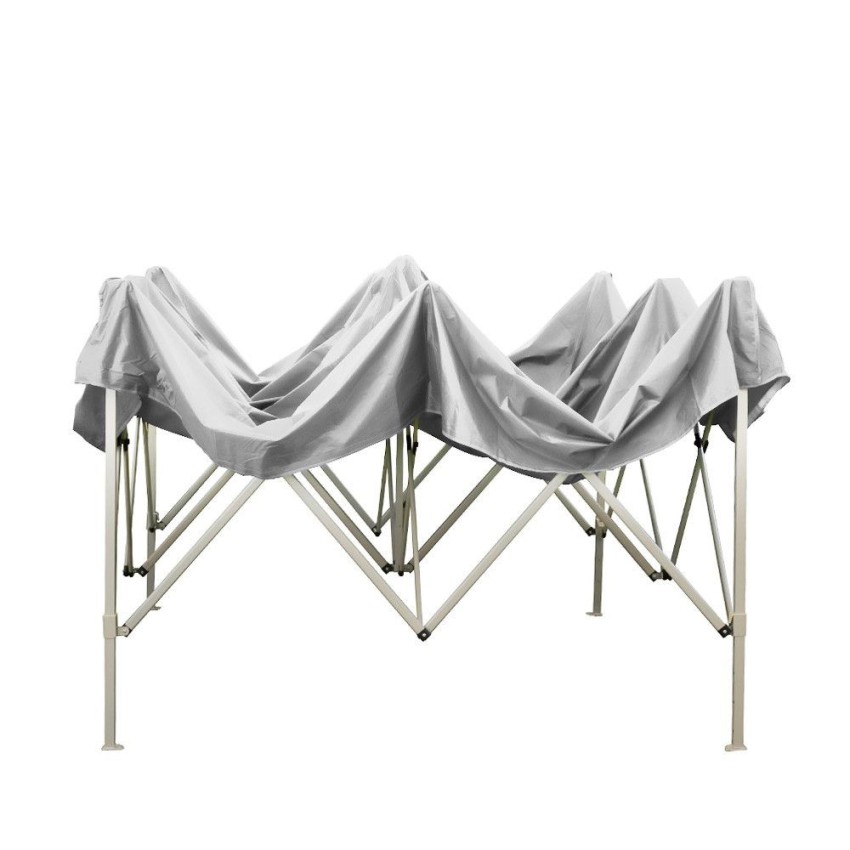 Pop-up gazebo 2x2m waterproof PVC canopy Eventide Divina Garden — 4