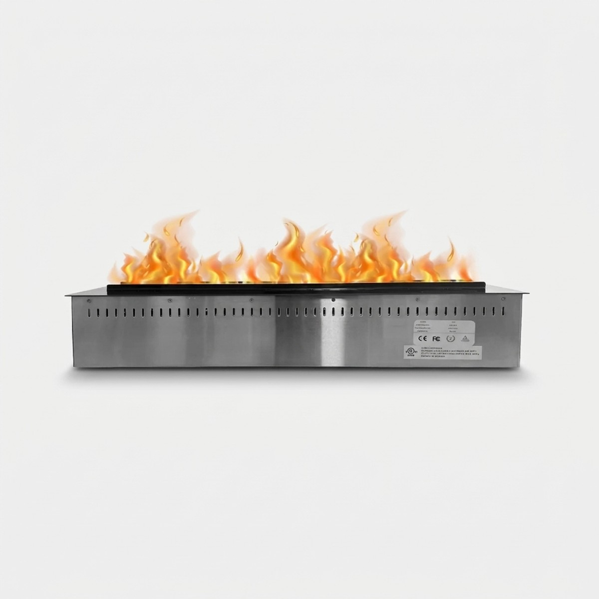 Built-in water vapor electric fireplace insert Divina Fire Vapor3d75 — 4
