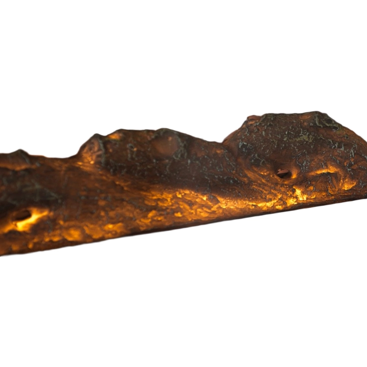 Divina Fire Dallas Wall Mounted Electric Fireplace LED Flame — 12