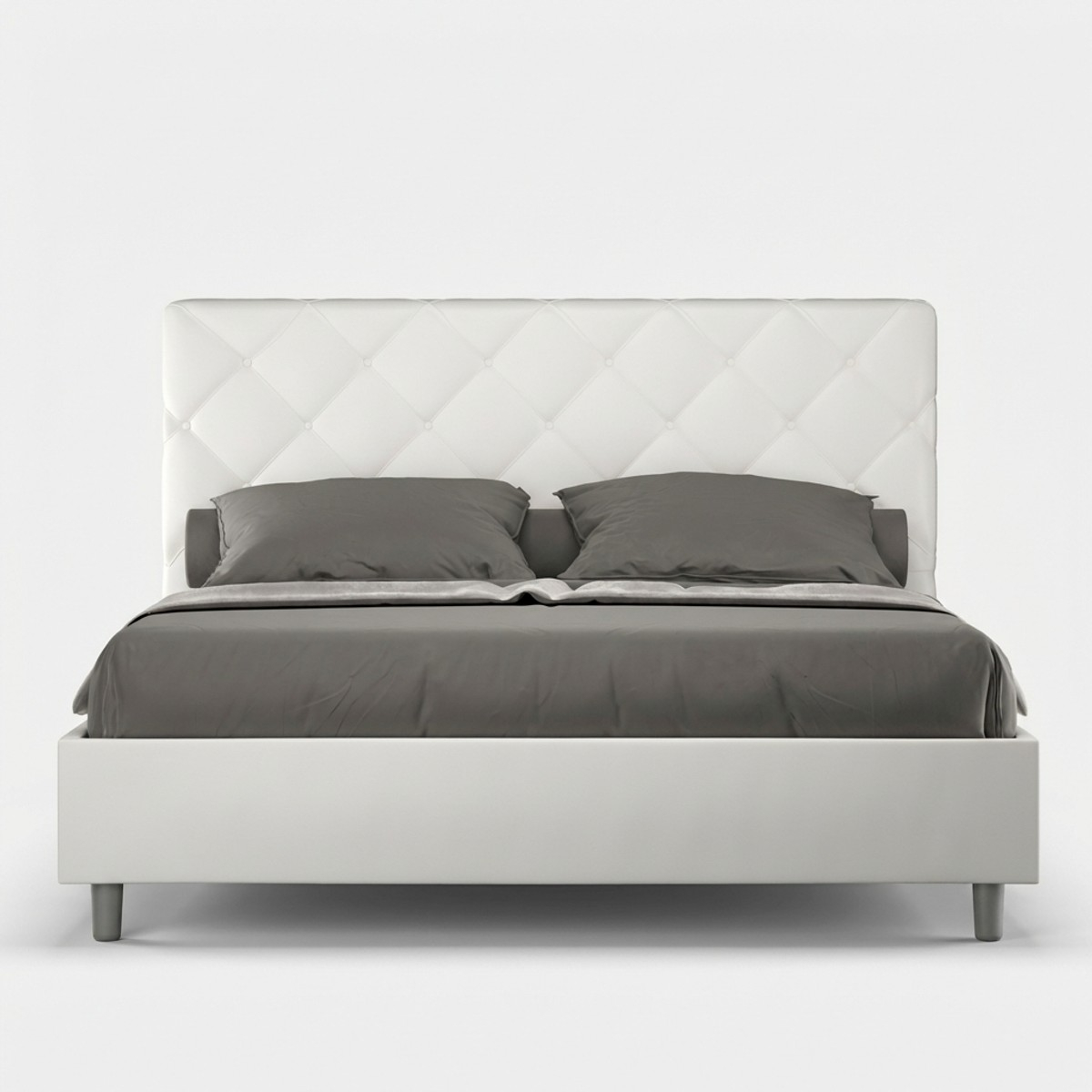 Double Bed with Storage 170x210 Faux Leather Priya Itamoby — 1