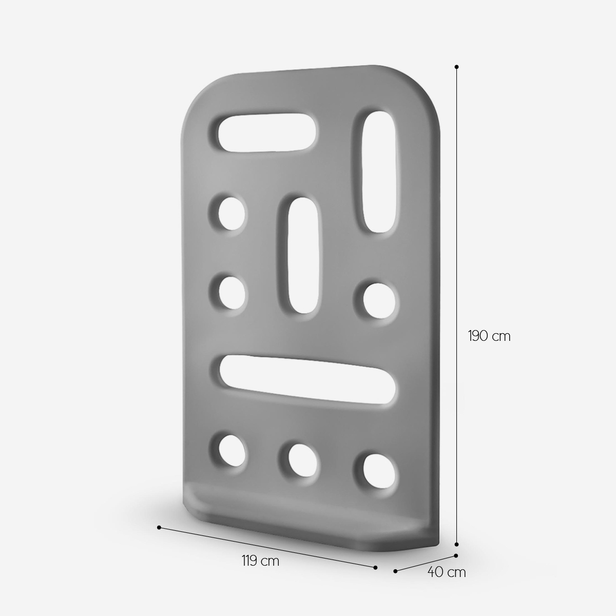 LYXO Groove Polyethylene Designer Room Divider Screen — 5