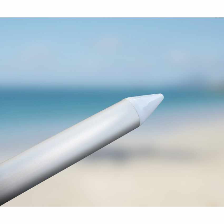 Beach umbrella 240 cm in windproof aluminium with UV protection Roma — 4