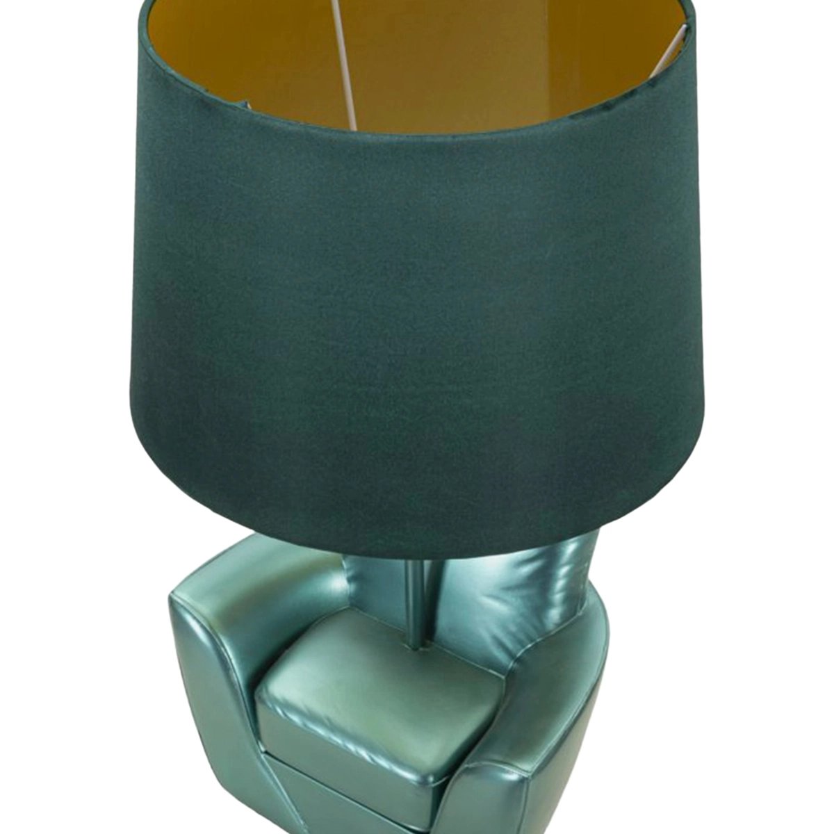 Midcentury Turchese Armchair Table Lamp by Mauro Ferretti — 6