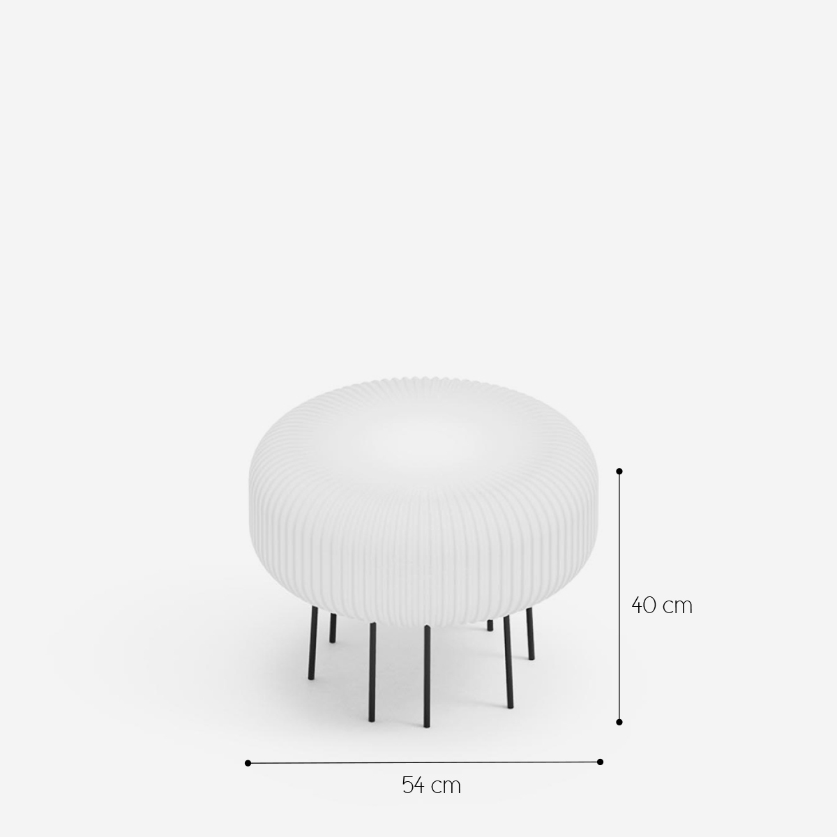 Elly LYXO Modern Indoor Polyethylene Floor Lamp — 3