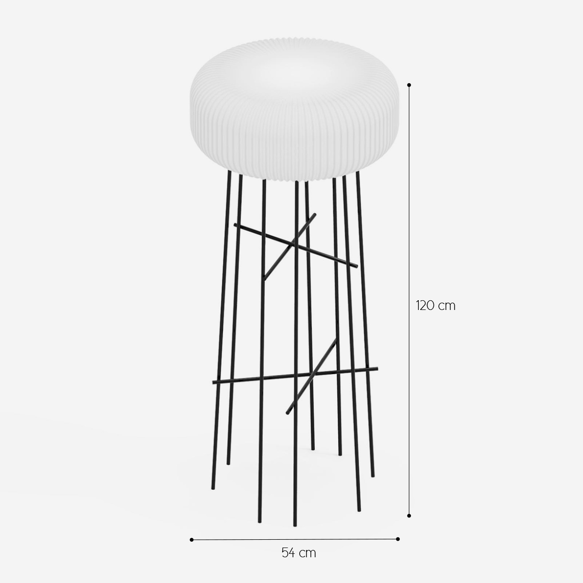 Elly LYXO Modern Indoor Polyethylene Floor Lamp — 4