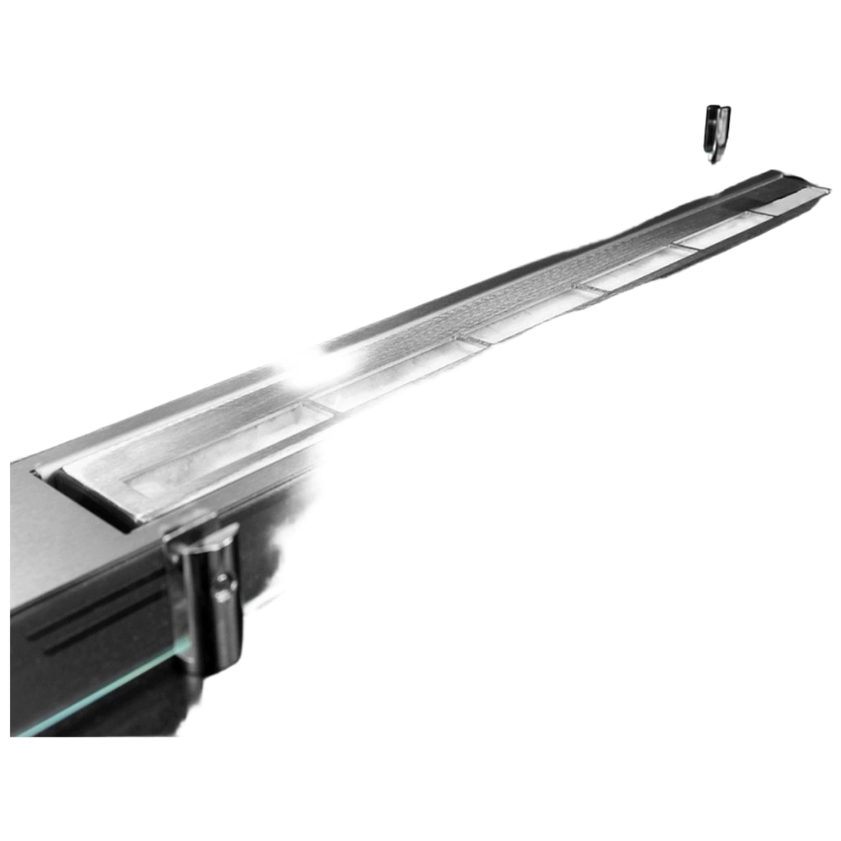 Athos Modern Tabletop Bioethanol Fireplace with Glass Divina Fire — 8