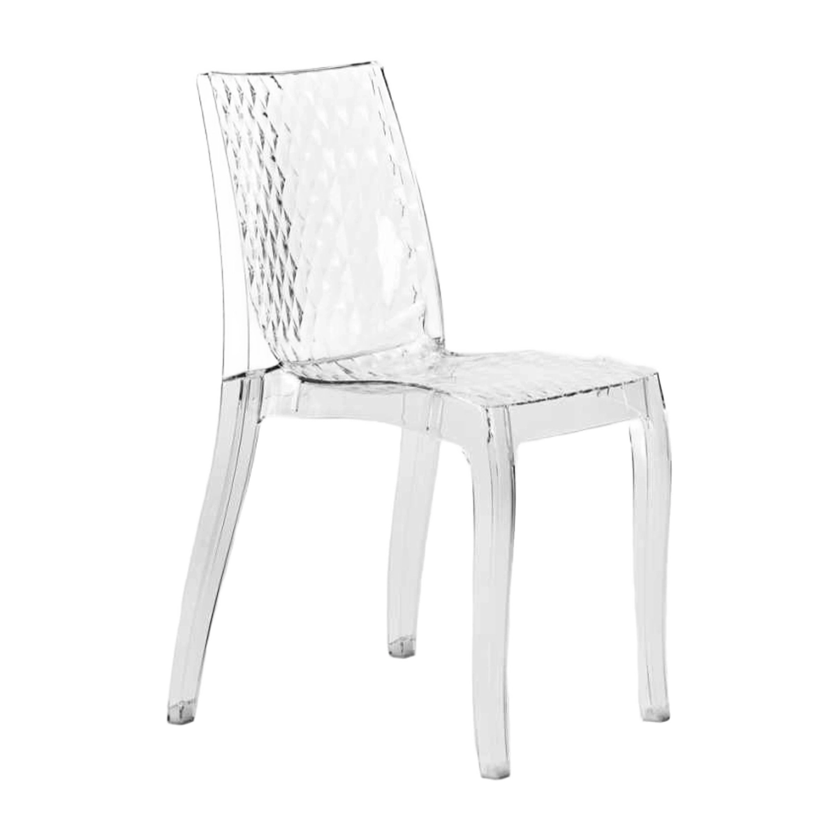 Set of 18 Hypnotic Grand Soleil Clear Chairs for Bar Ristorante — 3