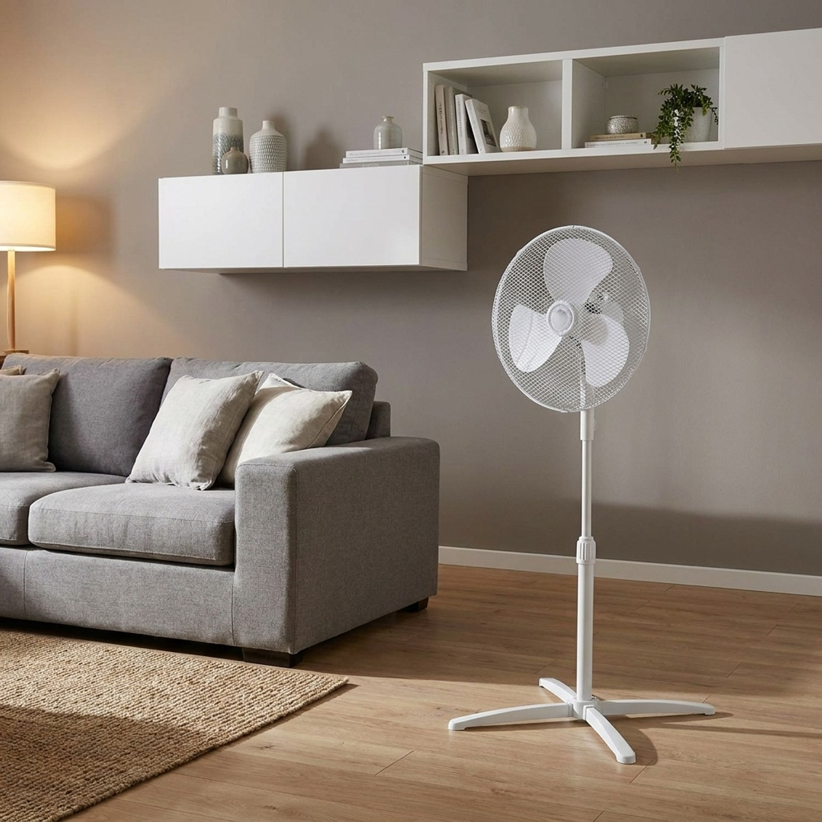 Ventilatore a piantana oscillante 40 cm Norel