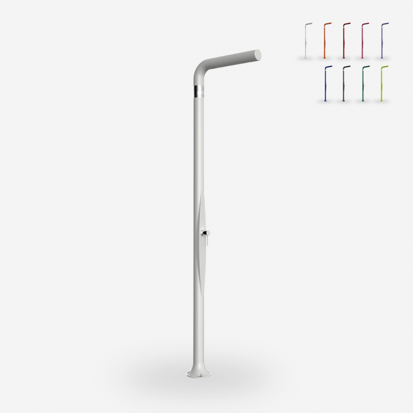 Modern design outdoor shower with water mixer Arkema Design Funny Yang T205 — 1