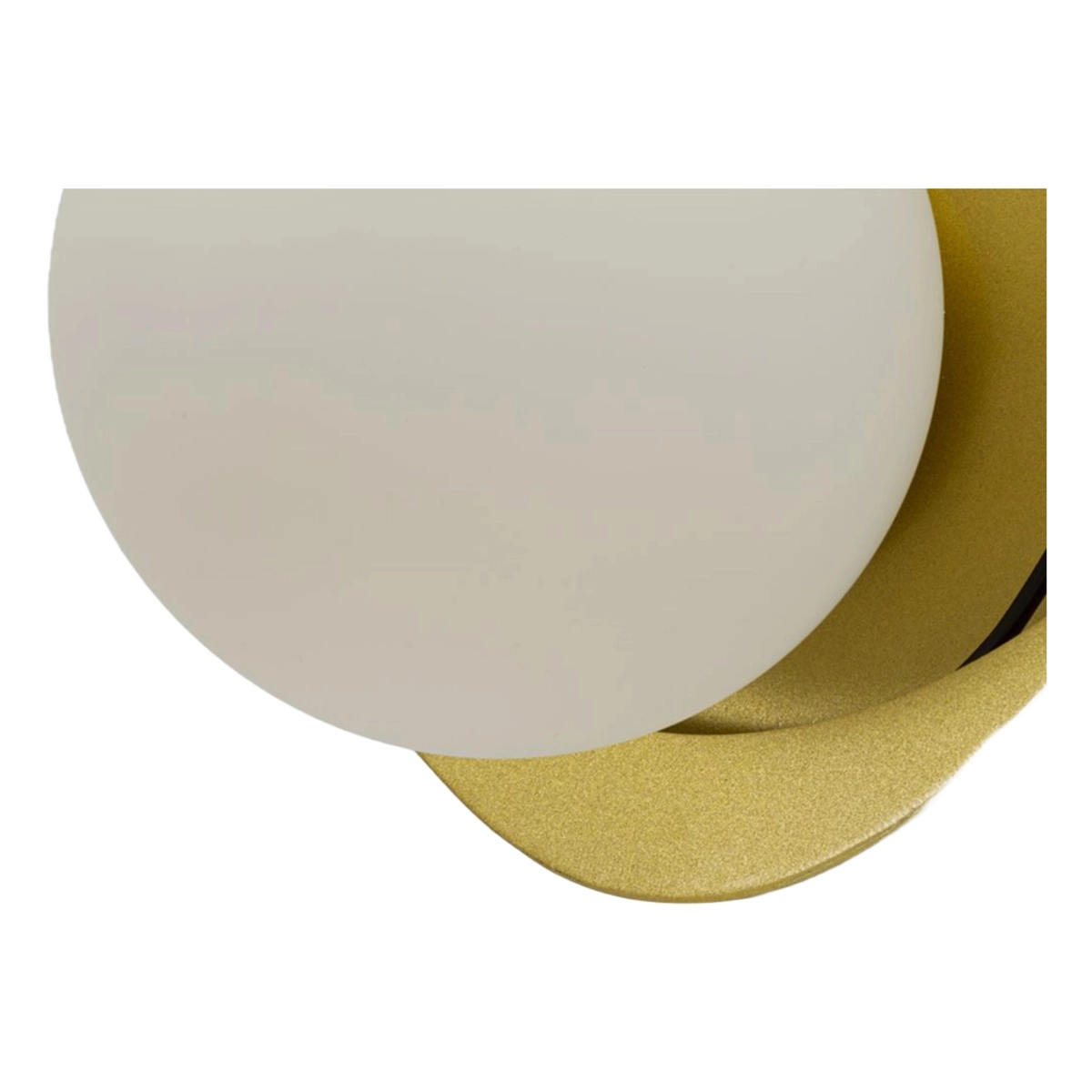 Circly Indoor Wall Lamp in Metal and Glass — 5