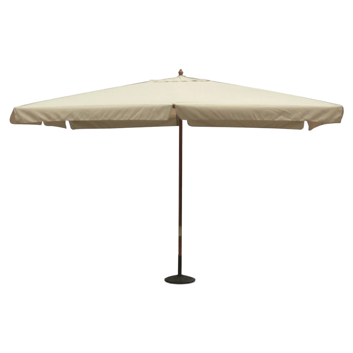 Fantasy 3 x 4 Rectangular Wooden Garden Parasol — 1