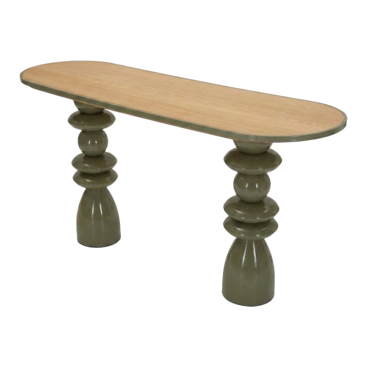 Seoul Elegance Entryway Console Table in Metal & MDF 150x45x77.5 cm — 6