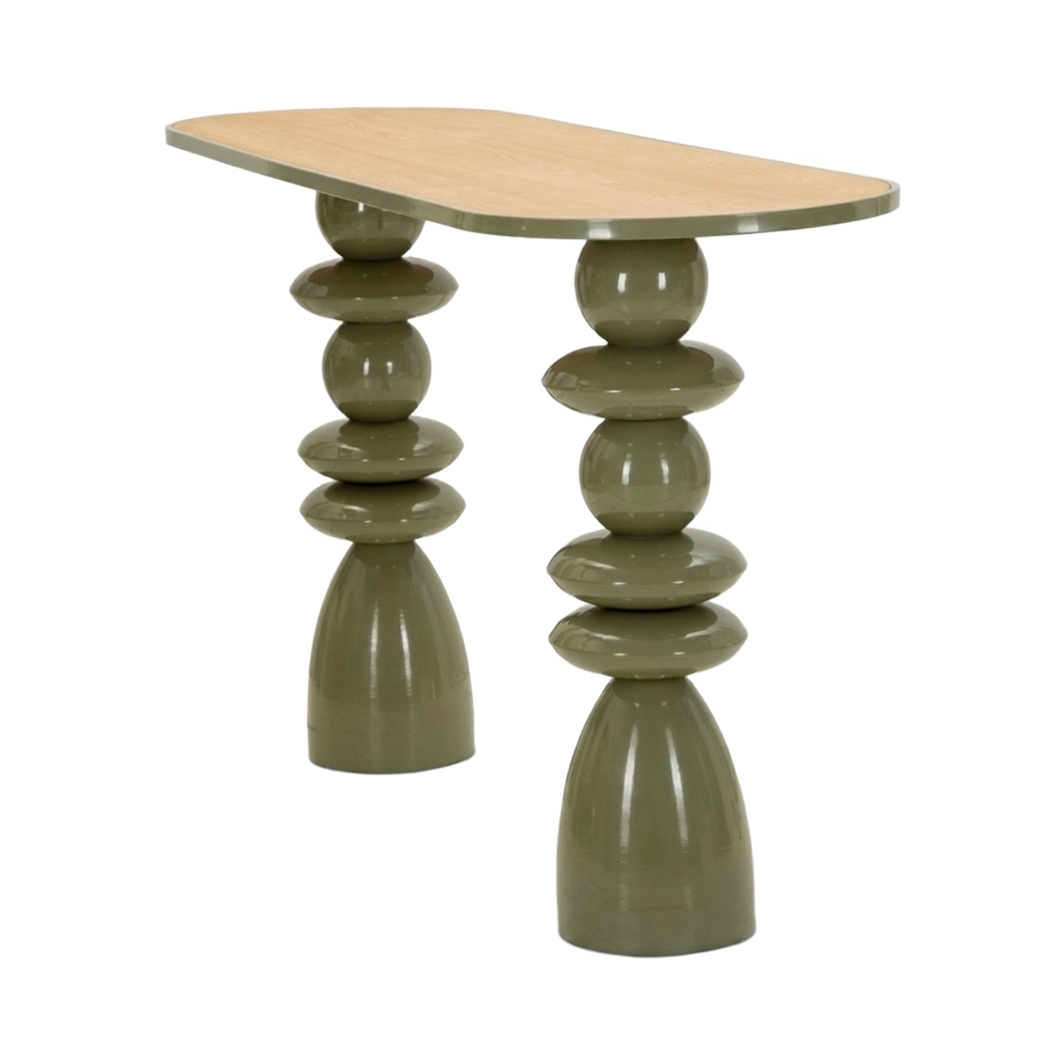 Seoul Elegance Entryway Console Table in Metal & MDF 150x45x77.5 cm — 3