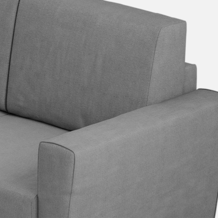 6-Seater Corner Fabric Sofa 288x248 cm Yasel Itamoby — 7