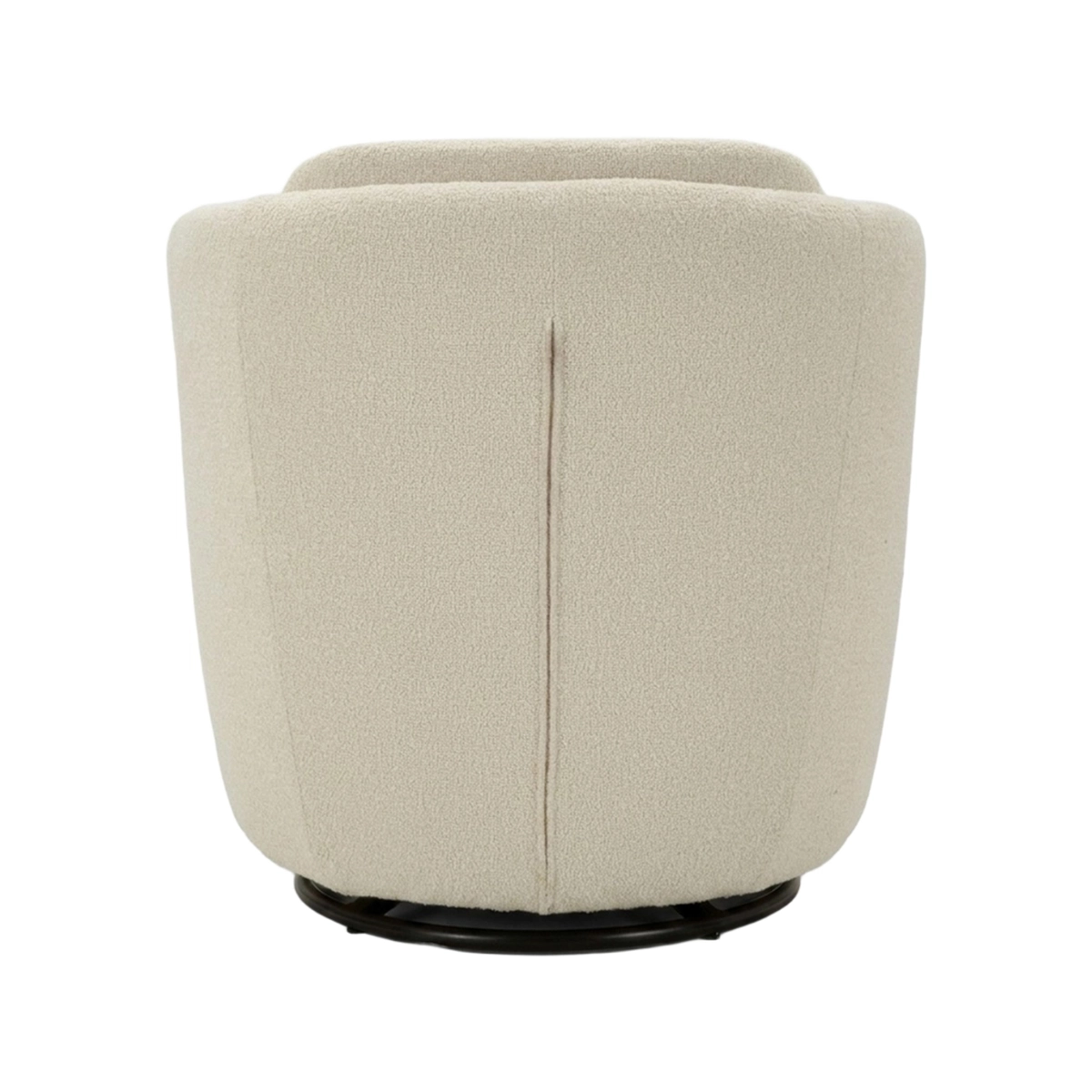 Torino Swivel Fabric Armchair for Living Room — 5