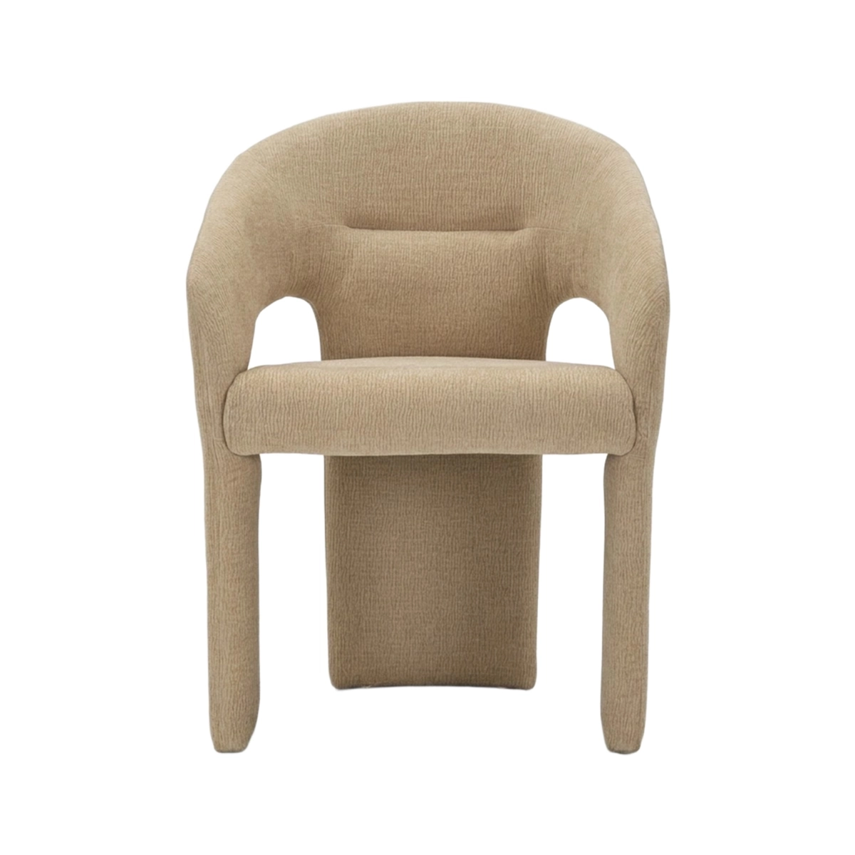 Modern Upholstered Armchair Dubai Poise with Armrests — 3