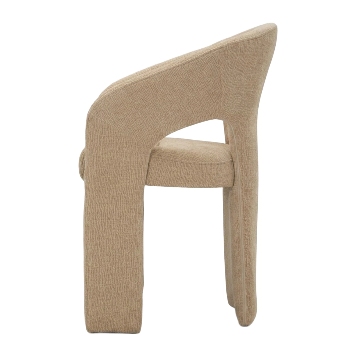 Modern Upholstered Armchair Dubai Poise with Armrests — 4