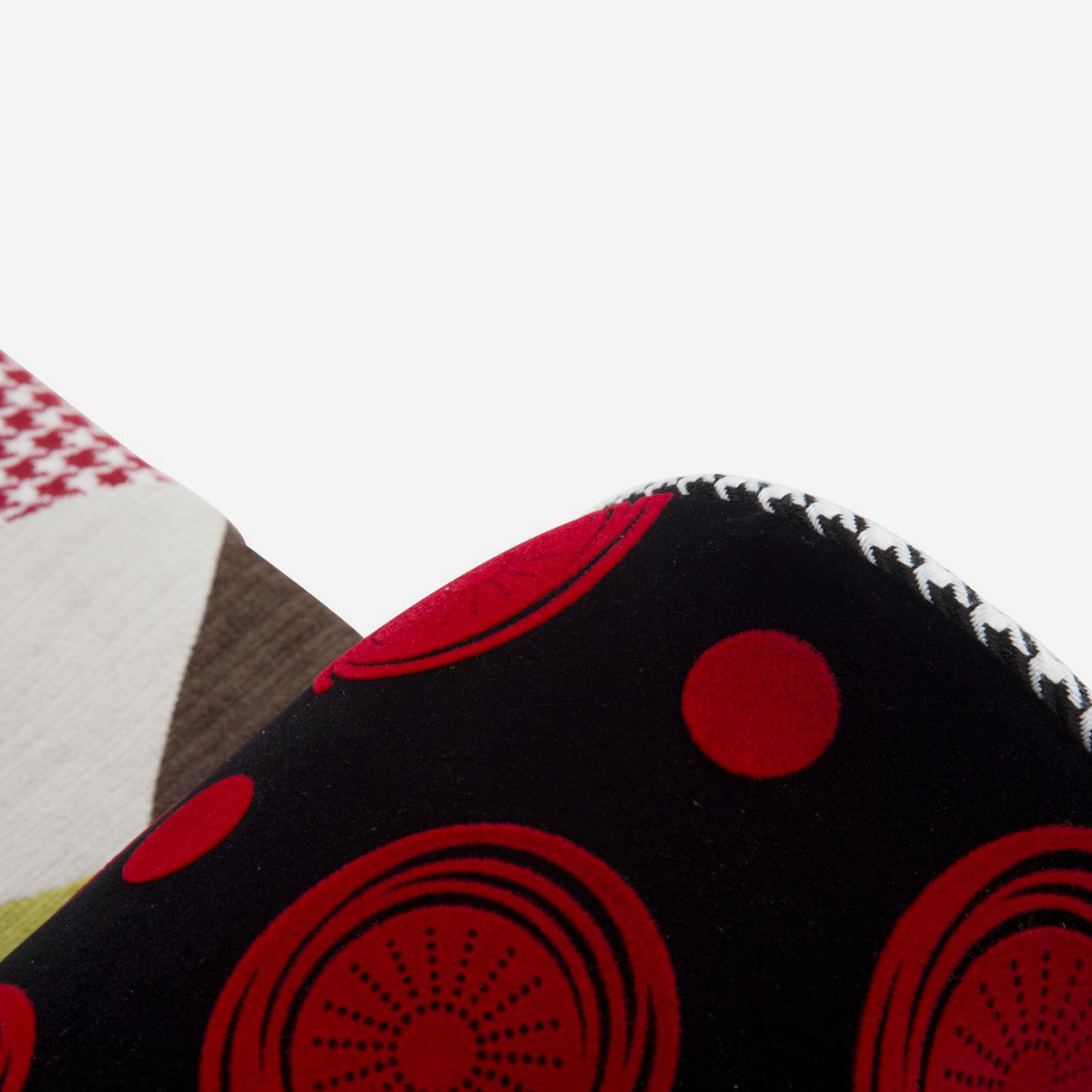 Imperial Upholstered Patchwork Wooden Bench Mauro Ferretti — 3