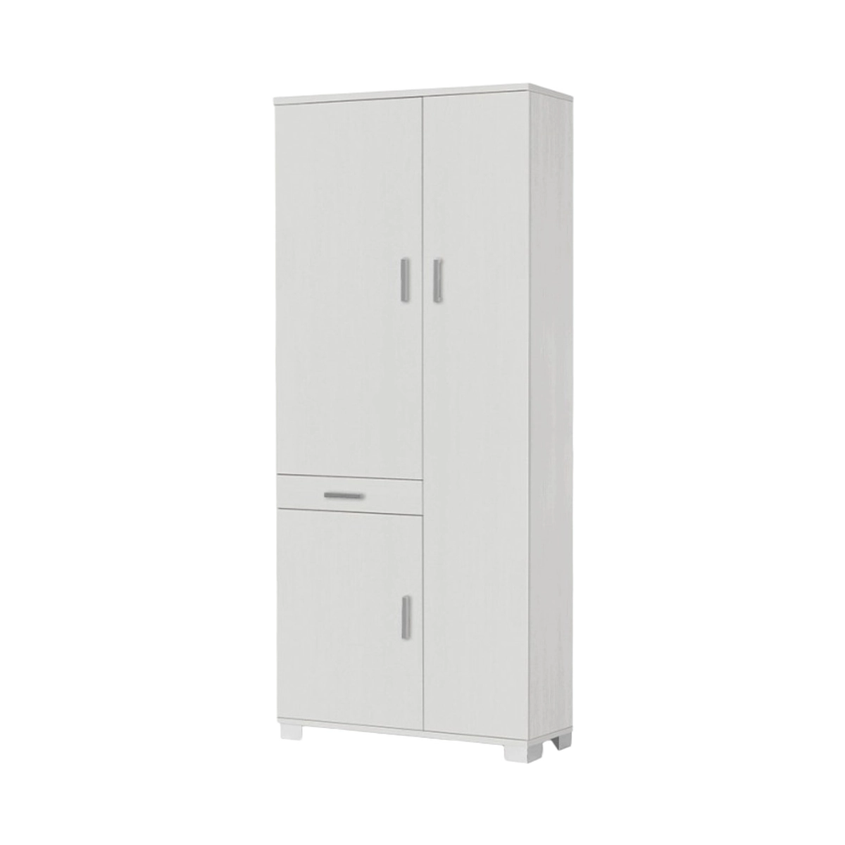 Multipurpose 3-Door Wardrobe with Drawer and 6 Shelves Vigo Sarmog 623k — 3