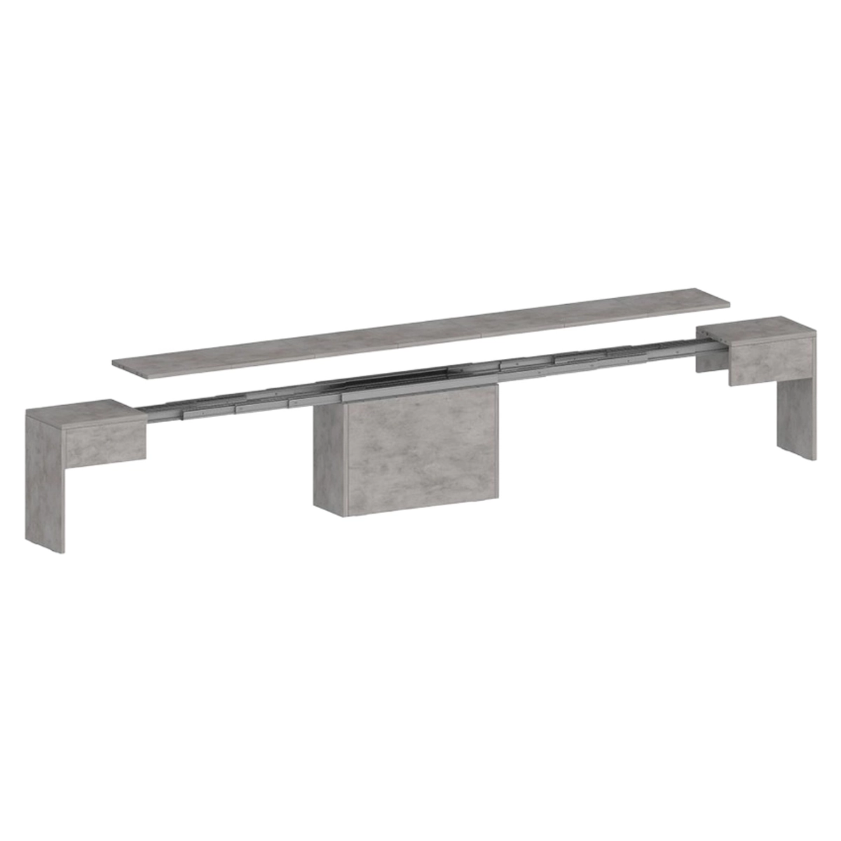 Extendable bench 66 to 290cm Web Furniture Pratika A — 6