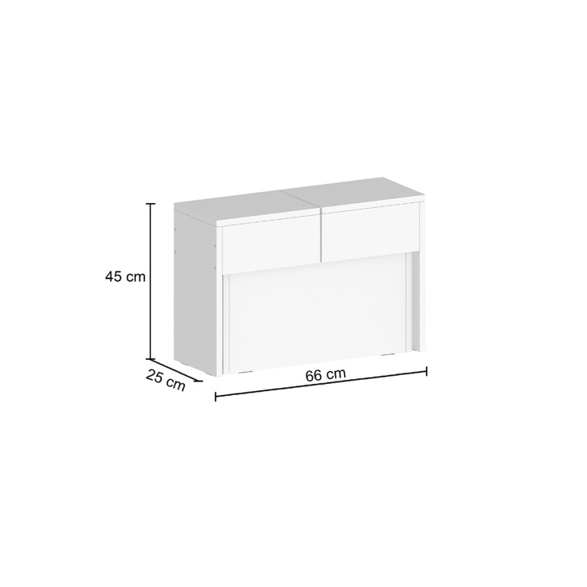 Extendable bench 66 to 290cm Web Furniture Pratika A — 9