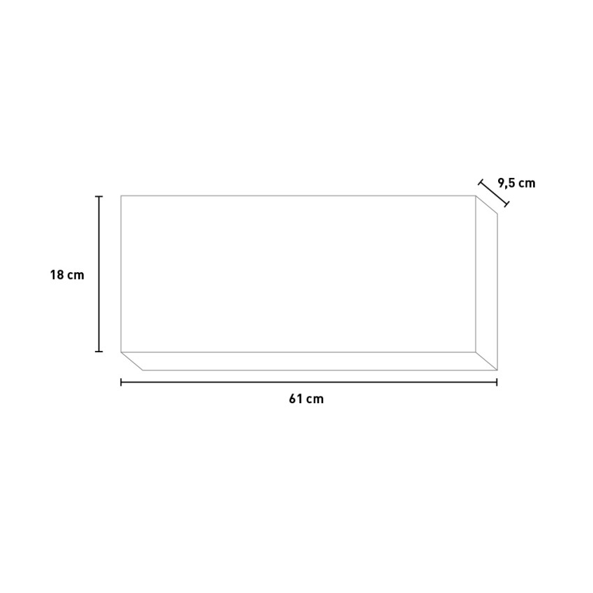Recessed 4.5L Stainless Steel Bioethanol Burner Divina Fire DF87066 — 2