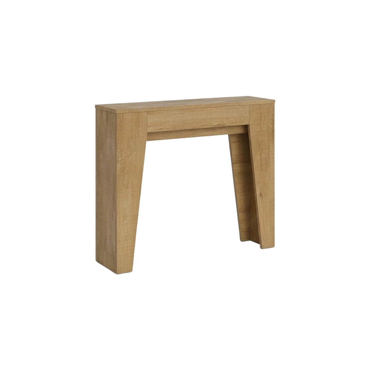 Modern Extendable Console Table for Hallway Living Room 90x25-181 cm Narrow — 1