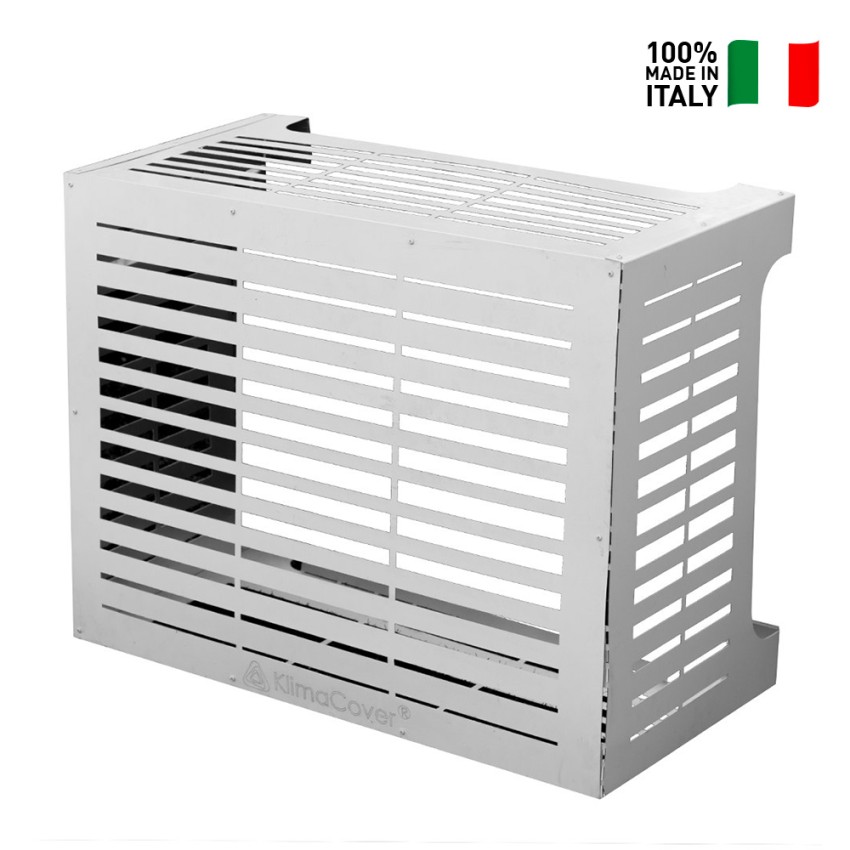 Outdoor AC Unit Cover Linear M Divina Home Aluminum — 3