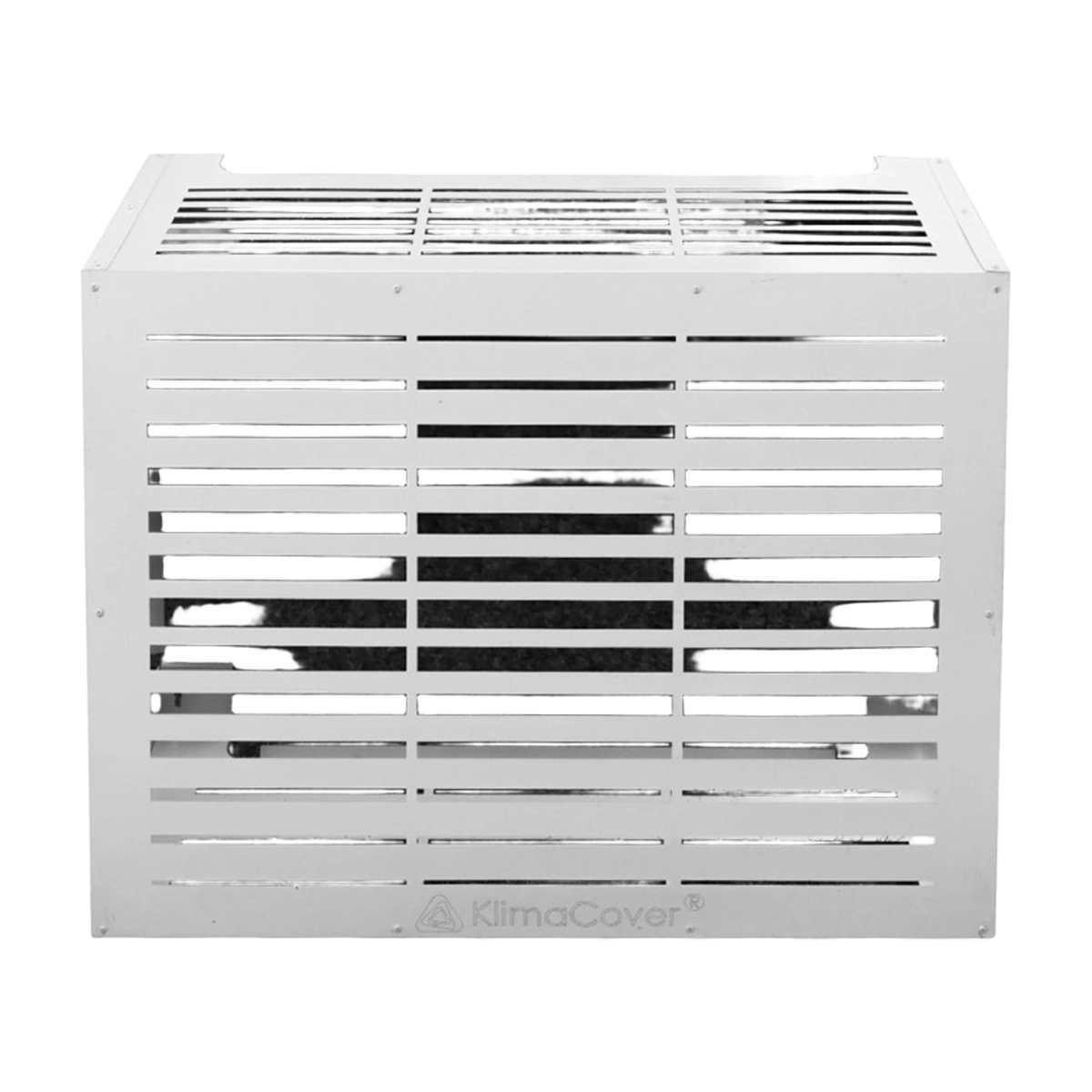 Outdoor AC Unit Cover Linear M Divina Home Aluminum — 3