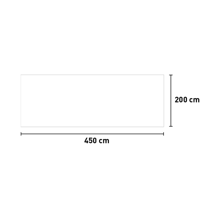 Side wall for 3x4.5m folding gazebo with roll-up door Divina Garden — 2