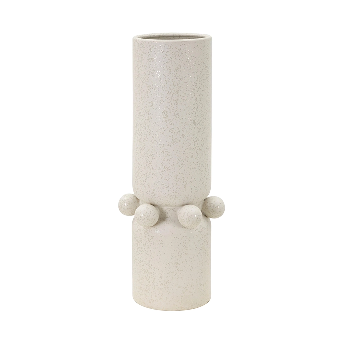Bubbles modern design matte ceramic vase — 1