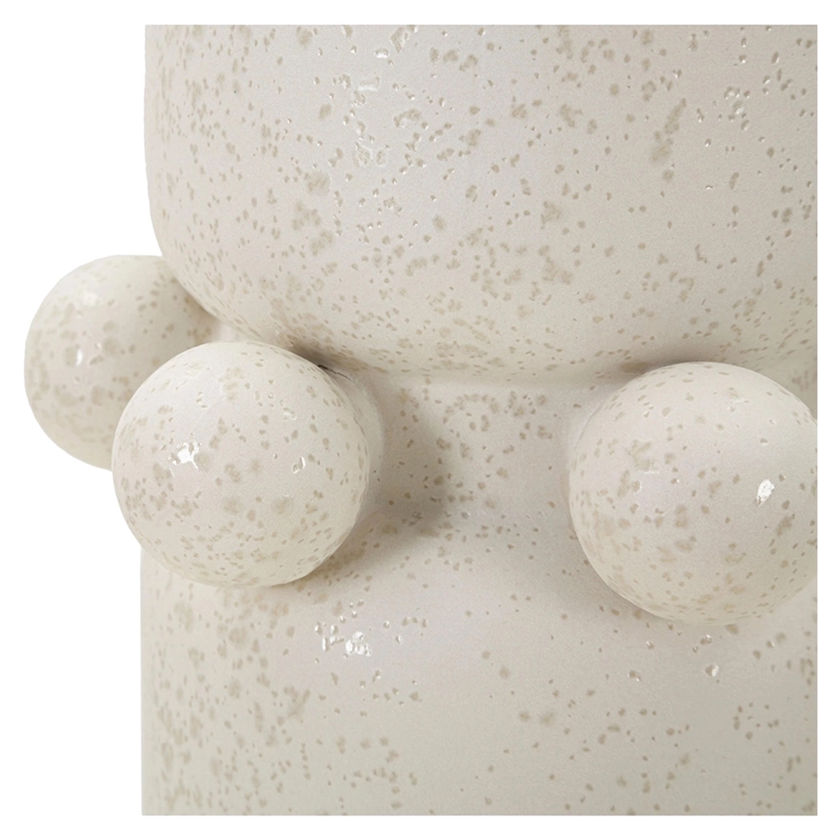Bubbles modern design matte ceramic vase — 5