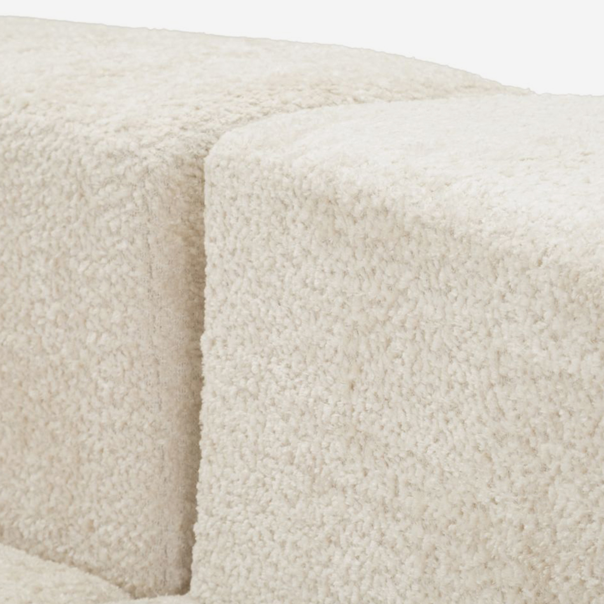 Island Modern 3 Seater Bouclé Sofa 238 cm Mauro Ferretti — 3