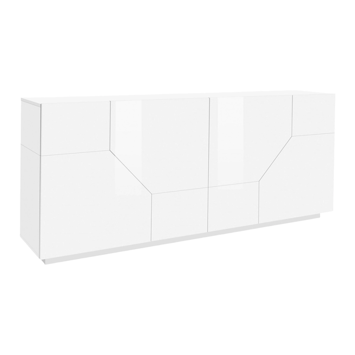 Modern Sideboard 200x43cm 4 Doors Living Room Kitchen Hariett — 6
