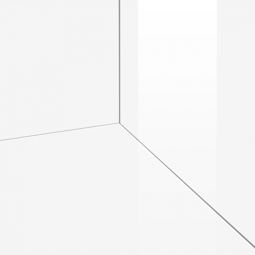 Modern Sideboard 200x43cm 4 Doors Living Room Kitchen Hariett — 4