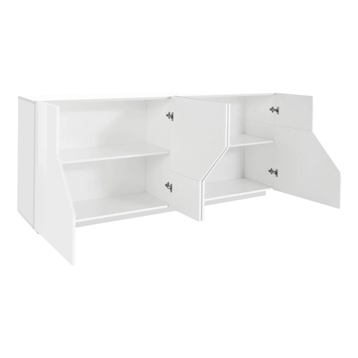 Modern Sideboard 200x43cm 4 Doors Living Room Kitchen Hariett — 8