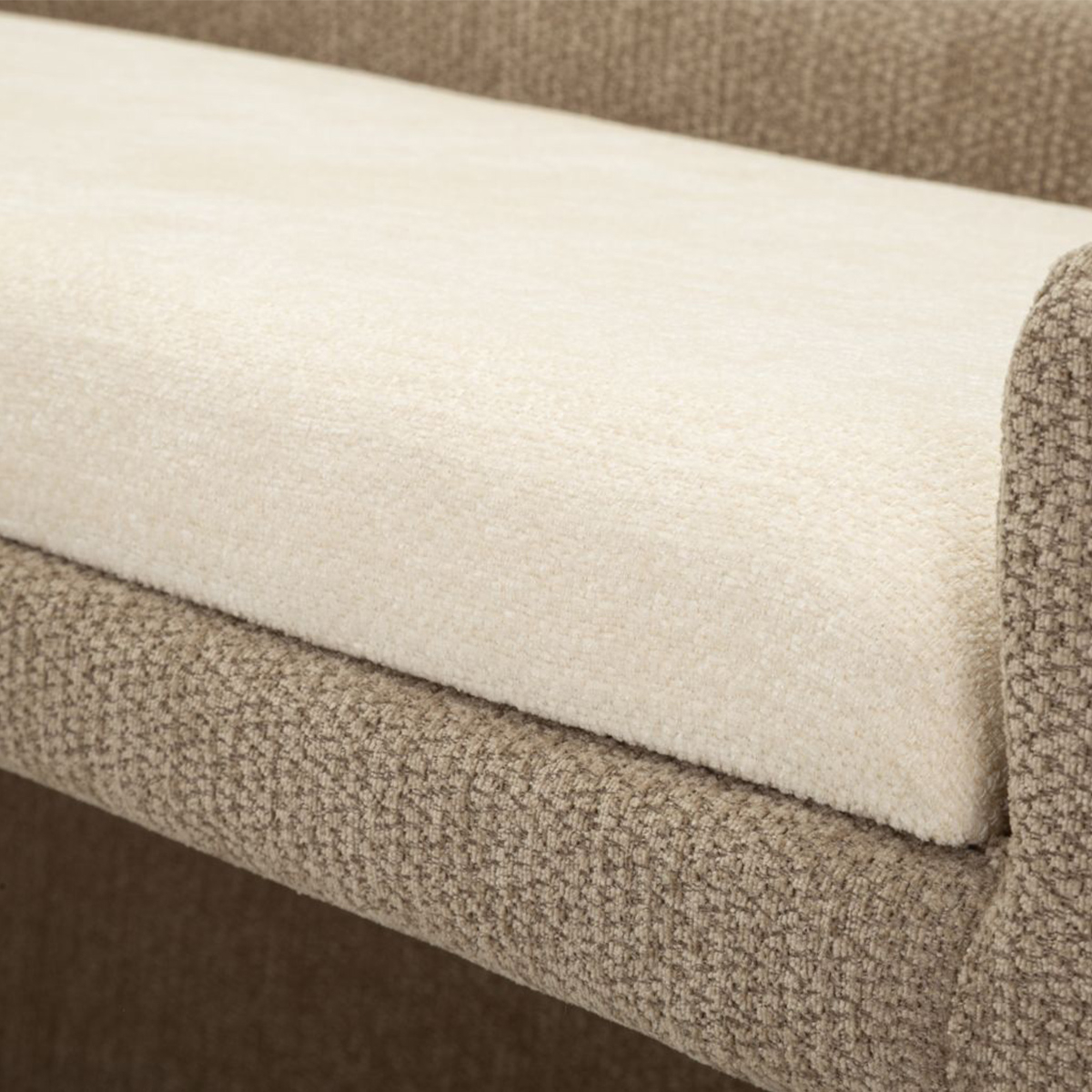 Nordic Upholstered End of Bed Bench Vipe Poised Elegance — 4
