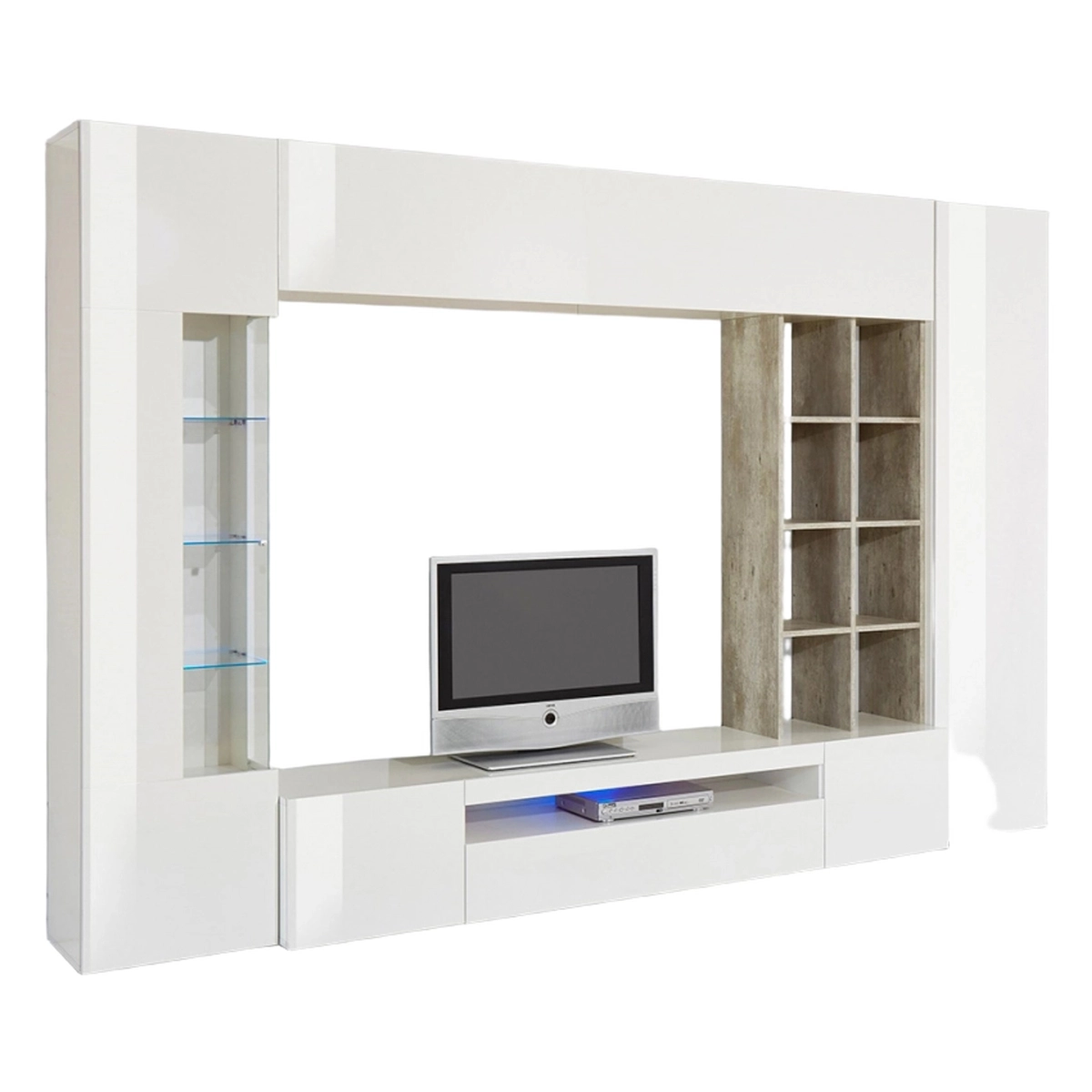 Modern Living Room Wall Unit with TV Stand Egypt Report — 4