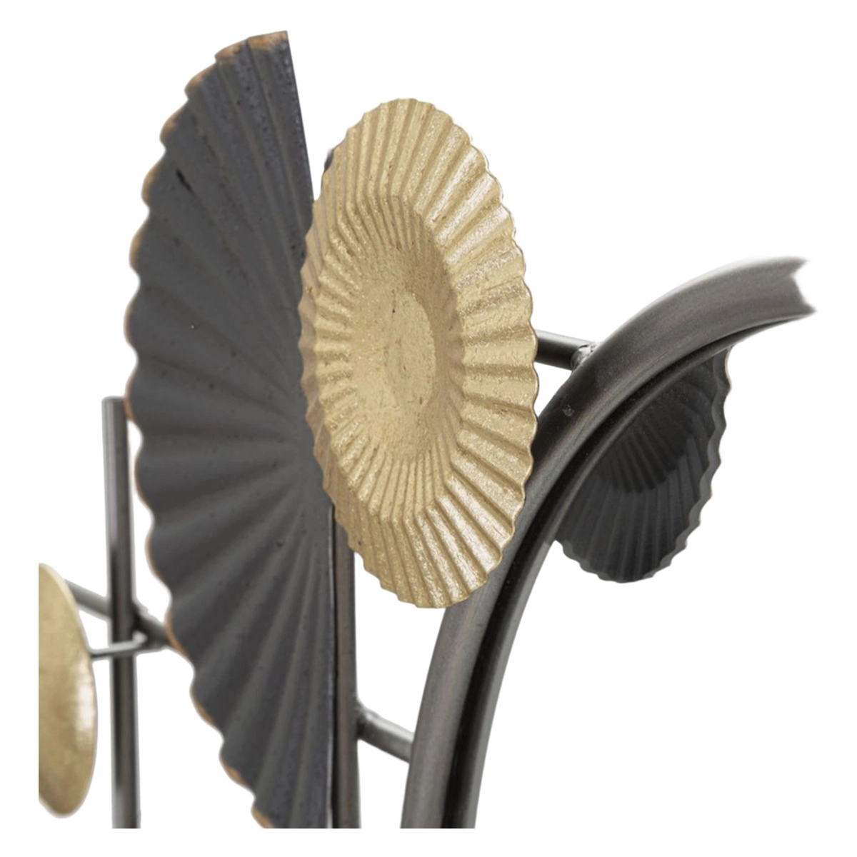 Mauro Ferretti Abstract Decorative Wall Mirror in Iron & MDF — 5