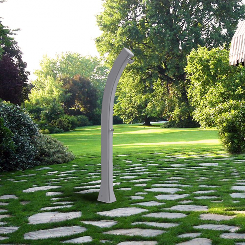 Outdoor solar shower with additional bottom tap and 35l tank Arkema Design Happy XL H420 — 10