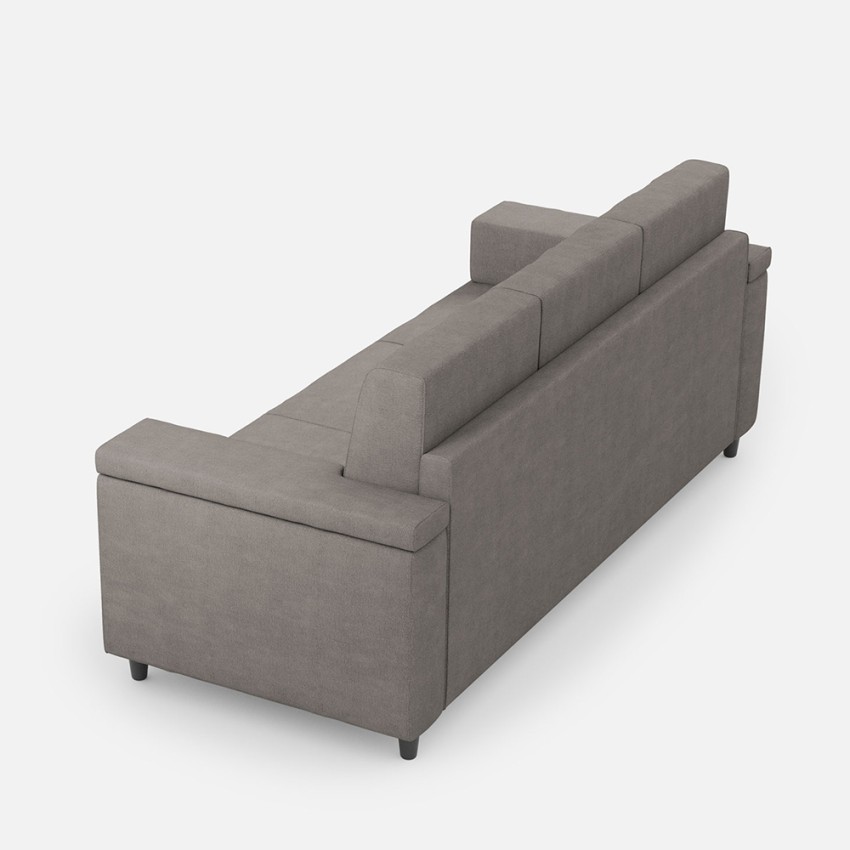 Modern 3-Seater Fabric Sofa 208cm Marrak 180 — 4
