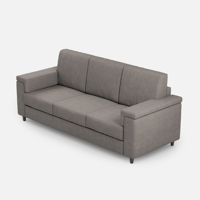Modern 3-Seater Fabric Sofa 208cm Marrak 180 — 3