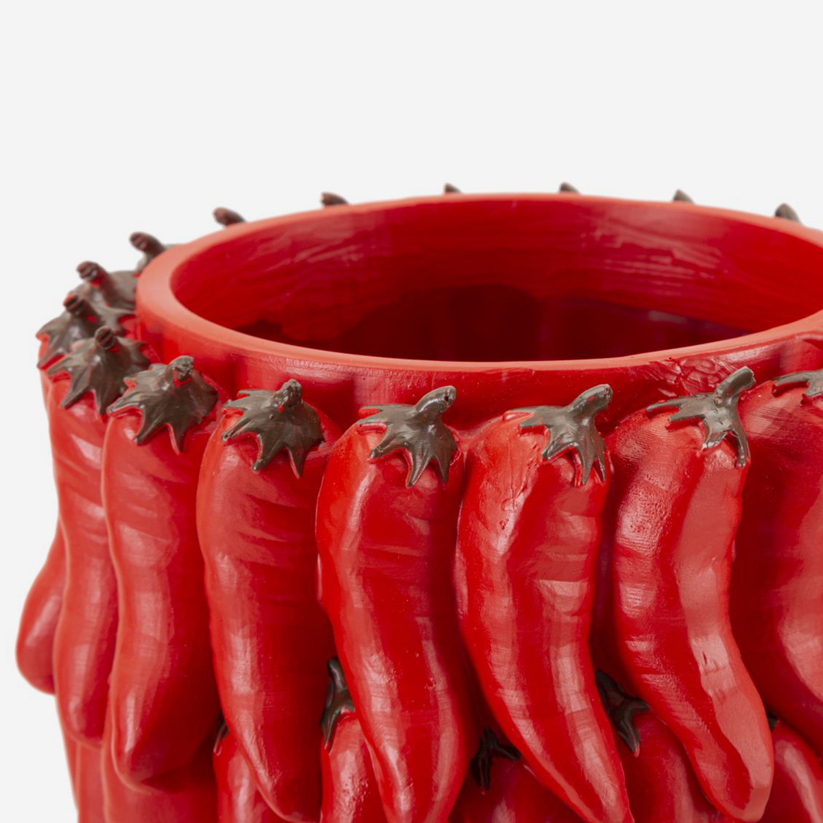 Chili Decorative Resin Vase with Chilli Peppers Mauro Ferretti — 3