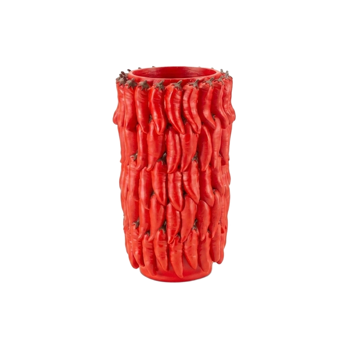 Chili Decorative Resin Vase with Chilli Peppers Mauro Ferretti — 1