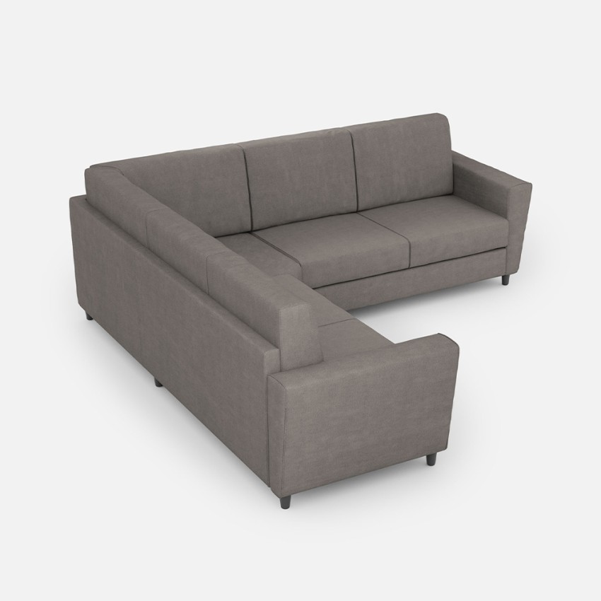 5-Seater Corner Fabric Sofa 248x248 cm Yasel 14AG — 4